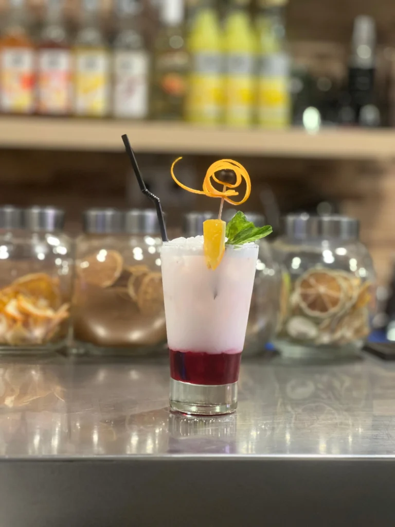 cóctel rosa